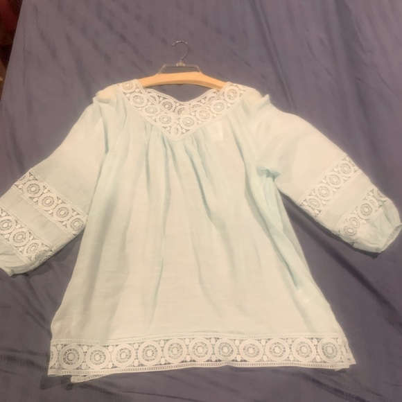 indigo soul Tops - Indigo Soul boho shirt. Size L